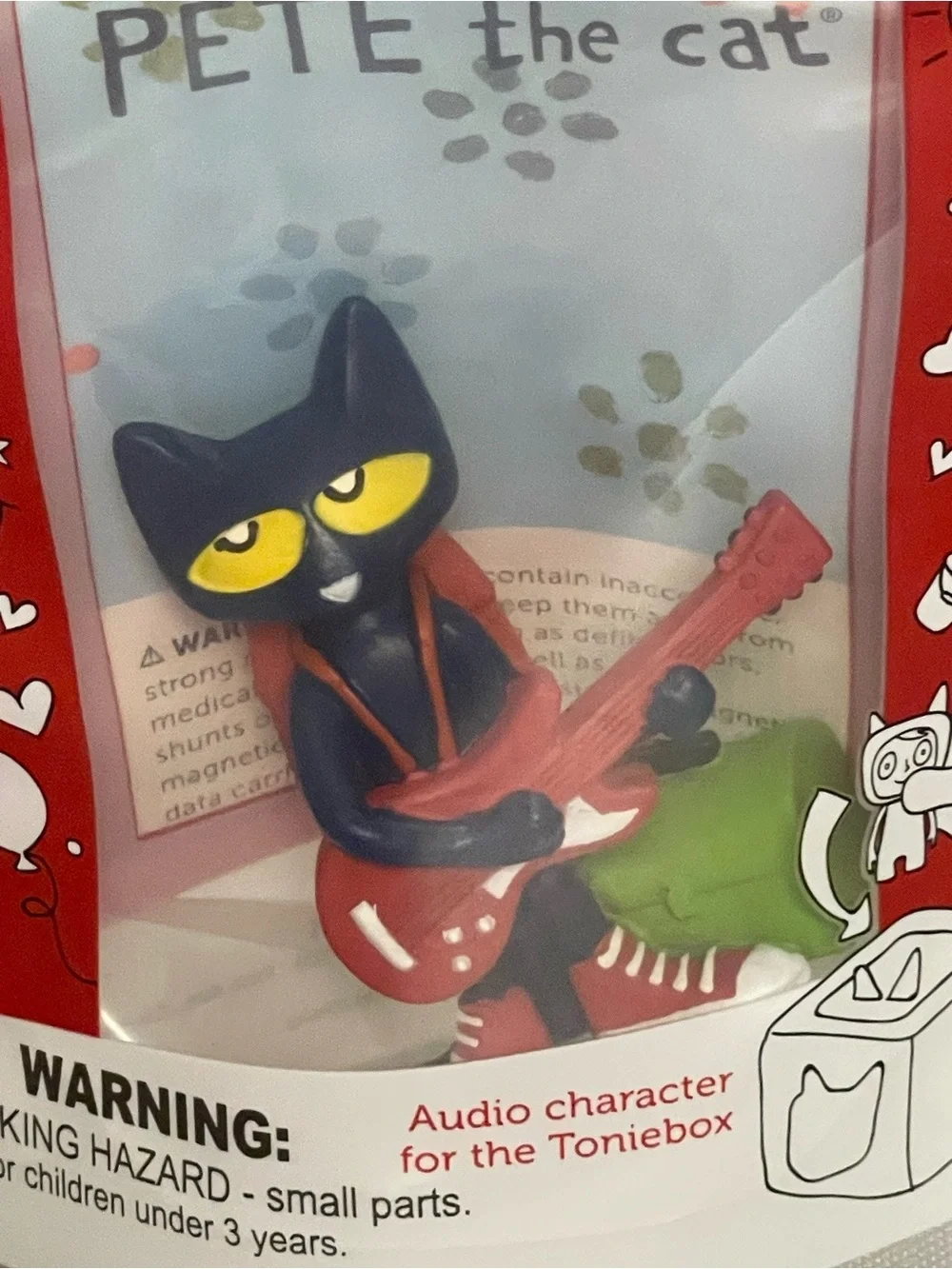 Tonies Pete the Cat: Rock On! Audio Play Character NIP
